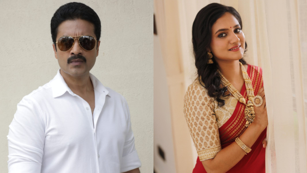 Kannadati fame Ranjani Raghavan and Adithya