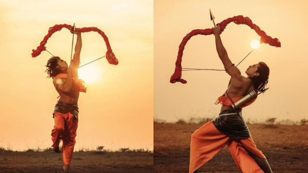 Former Bigg Boss contestant Kishan Bilagali as Lord Ram Photo shoot Viral 