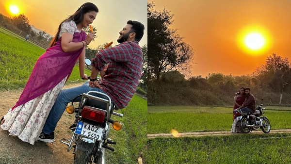 Namma Lachchi actress Vijay Surya and Neha Gowda Photoshoot 