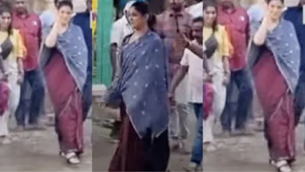 Nayanthara Back to Back controversy again wearing slippers inside the temple for shooting