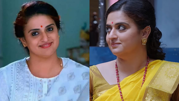 Pavitra Lokesh is charming on television as Vanaja in Lakshmi Nivasa serial