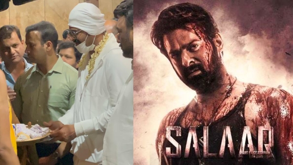 Salaar Team Including Prabhas visits kateel durgaparameshwari temple after Salar success
