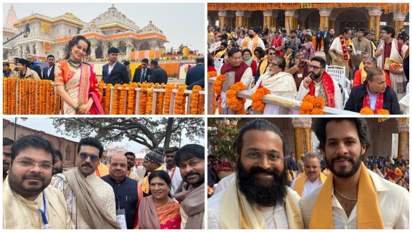 from Rajinikanth to Rishab shetty: celebs spotted at ayodhya Ram Mandir 