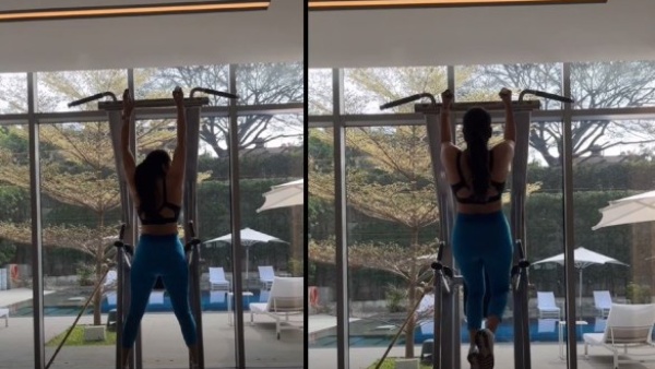 Ramya workout video goes viral. Ramya workout video goes viral.