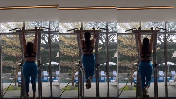 Ramya workout video goes viral. Ramya workout video goes viral.