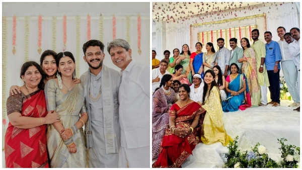 Sai Pallavi Dance at sister Pooja Kannans engagement, video goes viral Sai Pallavi Dance at sister Pooja Kannans engagement, video goes viral