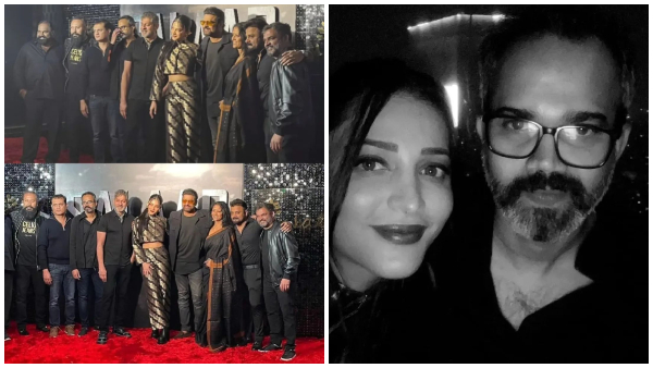 Salaar Part 1: Ceasefire; Prabhas, Prashant Neel and Salaar team in black and black for Success Party