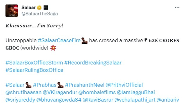 Salaar Vs Dunki: Did hombale films troll Shahrukh Khan? Salaar Vs Dunki: Did hombale films troll Shahrukh Khan?