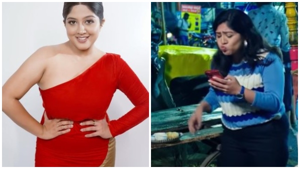 Meghana shankarappa ate 4 plates panipuri for Seetha raama serial scene
