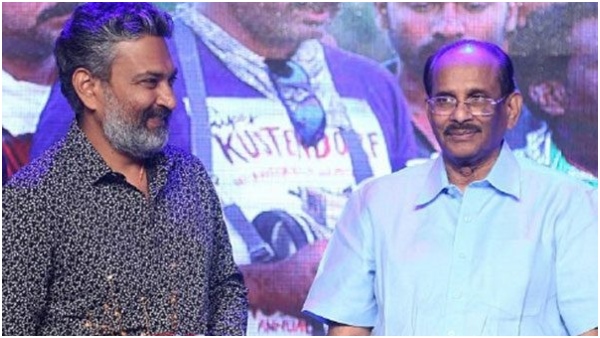 Rajamoulis Father vijayendra prasad comments Sparks RRR film side role Discussion again
