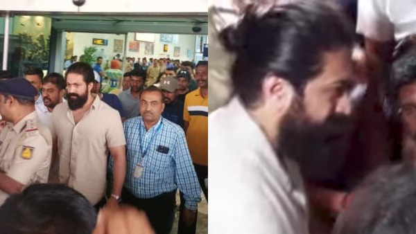 Yash Fans Death case: Rocking star Yash meets gadag fans family Yash Fans Death case: Rocking star Yash meets gadag fans family