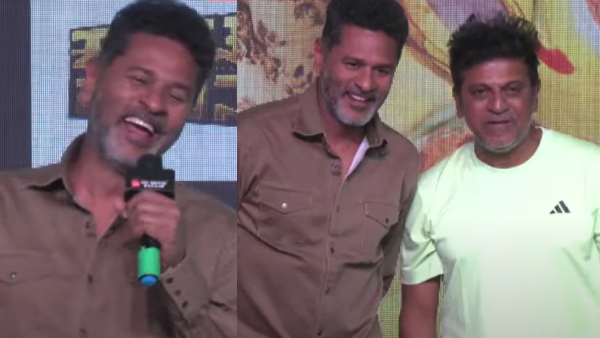  Prabhudeva said Yogaraj Bhat is like wife in Karataka Damanaka movie song release
