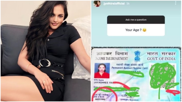 Actress Jyothi Rai reveals her Real age with date of birth proofe