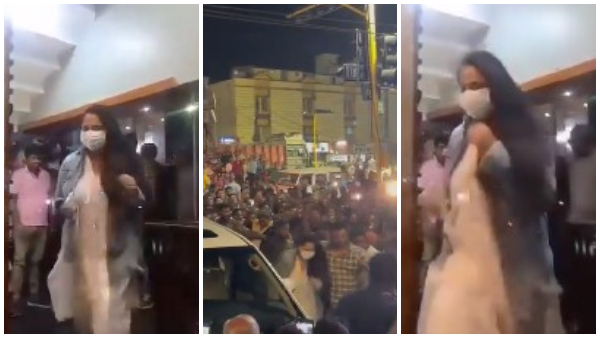 Anushka Shetty made a public appearance after a long time 