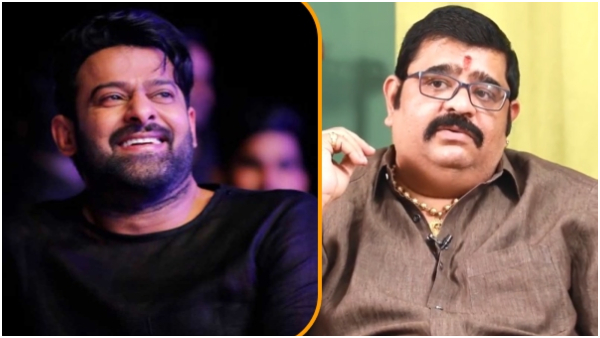 Again tollywood astrologer Venu Swamy commented on Prabhas Movies