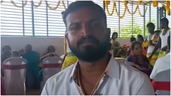 Bigg Boss Kannada 10 Varthur Santhosh visited Darshan House for a birthday wish