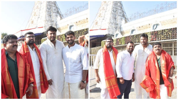 Challenging Star Darshan Visits Tirupati 