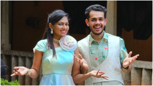 Jodi no 1 show contestents Ganesh karanth and wife Shree vidya journey Jodi no 1 show contestents Ganesh karanth and wife Shree vidya journey