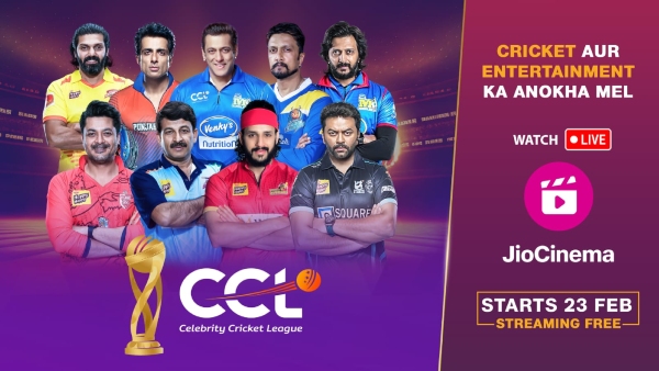 Jio Cinema will be the live partner for the Celebrity Cricket League 10 