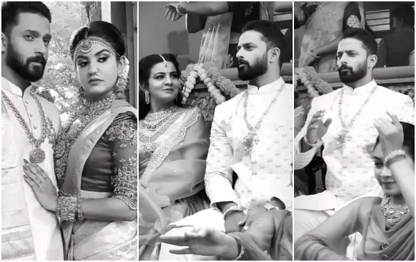 Actress namratha gowda got married to karthik mahesh 