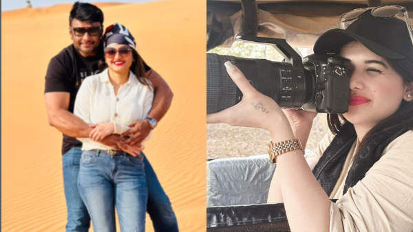 Pavithra Gowda shared new photos Darshan fans are pointing at the tattoo on her hand