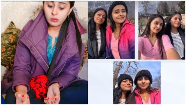 sanjana burli Srinagar and Kashmir trip 