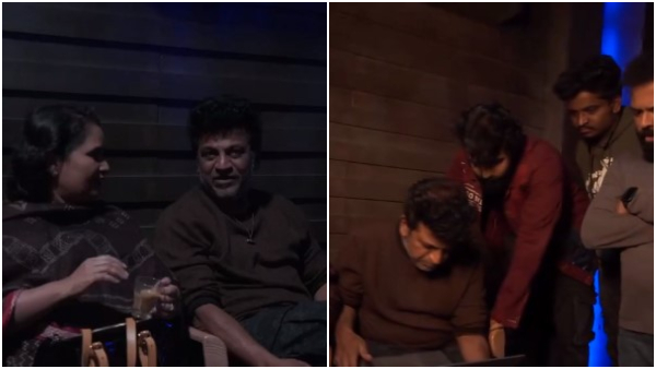 Shivarajkumar visits sets of nephew Yuva rajkumars Yuva, see video