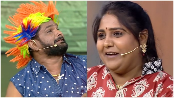 Tukali Santu wife Manasa at entry to gicchi gili gili season- 3