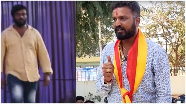Bigg Boss Kannada 10 Varthur Santhosh befitting reply to Yelahanka Manju in Srinivaspura 