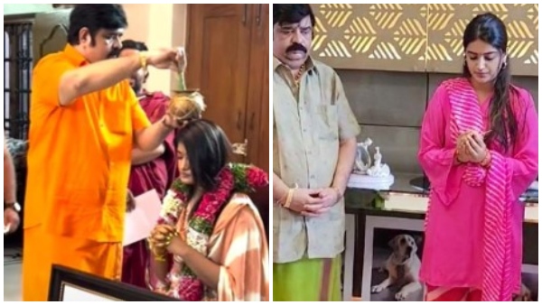 After Rashmika Mandanna, nidhi agarwal this actress offers special Pooja with Venuswamy 