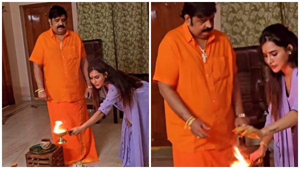 After Rashmika Mandanna, nidhi agarwal this actress offers special Pooja with Venuswamy 
