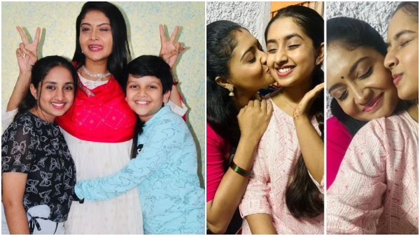 Actress Kruttika Ravindra wrote You are my daughter given by God Actress Kruttika Ravindra wrote You are my daughter given by God