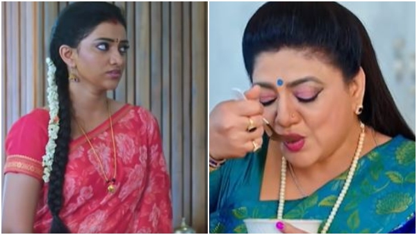 shakunthala drinks poison mixed ganji And some how escapes from death