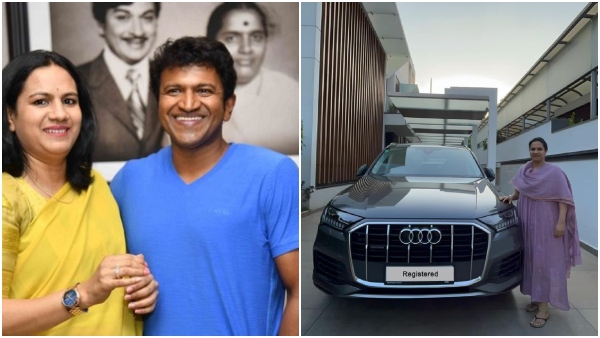 Puneeth Rajkumar wife Ashwini buys Audi Q7 car worth Crores