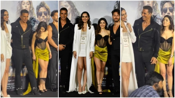 Bollywood Star Akshay Kumar Stepped On Alaya F Dress Bollywood Star Akshay Kumar Stepped On Alaya F Dress