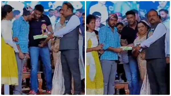 Darshan Meets His Fan And Helps For brain tumor Treatment