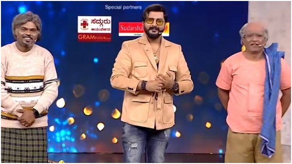 Manju Pavagada returns to gicchi giligili-3 comedy show