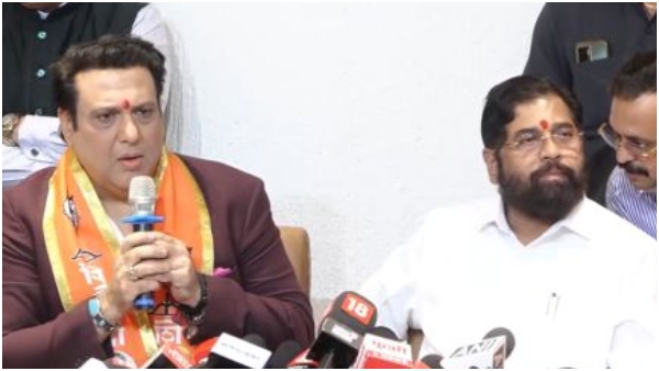 Bollywood Actor Govinda Joins Shiva Sena In Mumbai