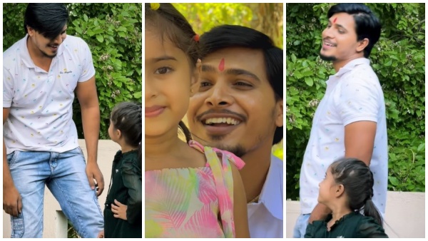 Lakshmi nivasa Serial sets siddegowda and Kushi Funny video goes viral Lakshmi nivasa Serial sets siddegowda and Kushi Funny video goes viral