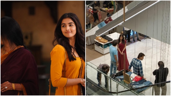 Guntur Kaaram movie Mahesh babu and Pooja Hegde Unseen stills goes viral