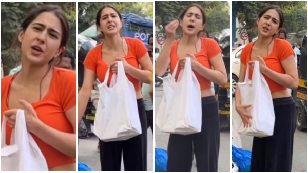 Sara Ali Khan Distributed Food To Poor People Slams Paparazzi