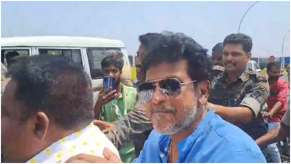 Shivarajkumar s shivamogga is main dialogue goes viral while campaigning for his wife