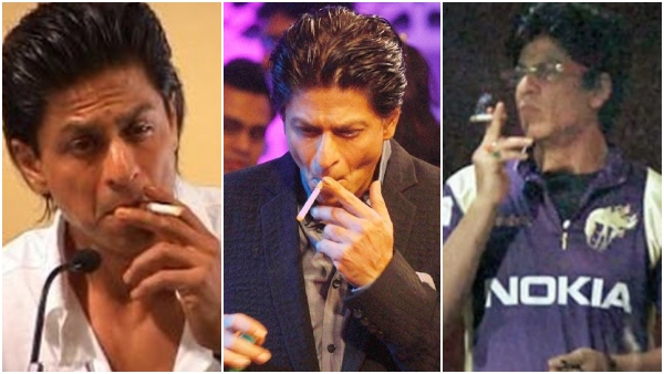 Bollywood King Khan Caught Smoking During IPL Match