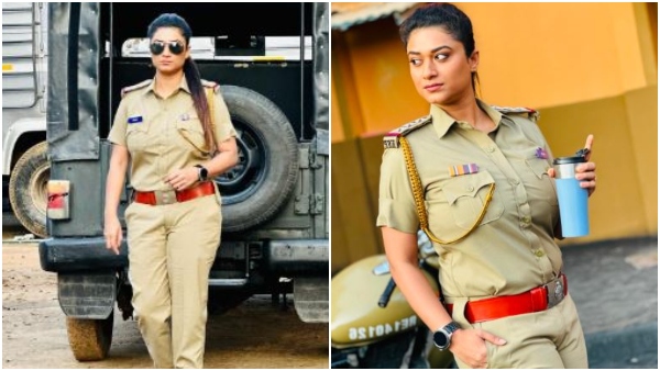 Bigg Boss Fame actress Tanisha police photo viral Bigg Boss Fame actress Tanisha police photo viral