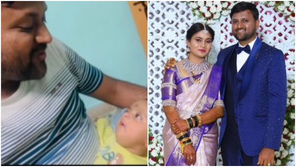 Thithi fame actress Pooja Kaveri s 4 months Baby Boy says I Love You