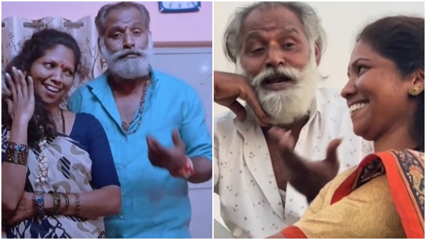 Meet karnataka jodi couple who goes viral with Yamini Yaramma Neenu song cover version Meet karnataka jodi couple who goes viral with Yamini Yaramma Neenu song cover version