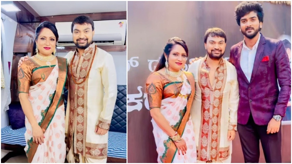 Kannada actors Namitha and Vikram gave happy news to serial lovers