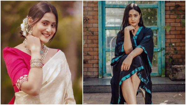 Actress Amrutha Iyengar said she is happy when people recognize her through Love Mocktail movie