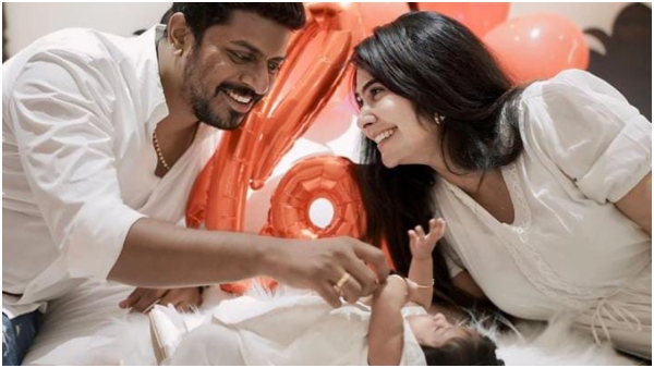 Actress Kavya Gowda is spending quality time with her daughter