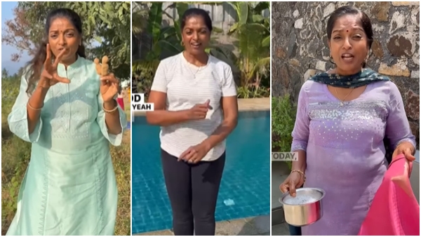 Senior actress Mucherla Aruna who acted with vishnuvardhan is now Instagram sensation